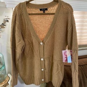 ✨NEW✨ Camel Cardigan